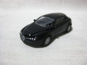 1/100 Kyosho ALFA ROMEO BRERA BLACK Mini Car Collection